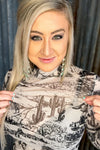 Old Fort Days Mesh Layering Top - Also in Plus Size