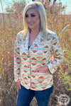 Making Memphis Aztec Suede Blazer Jacket - Also in Plus Size
