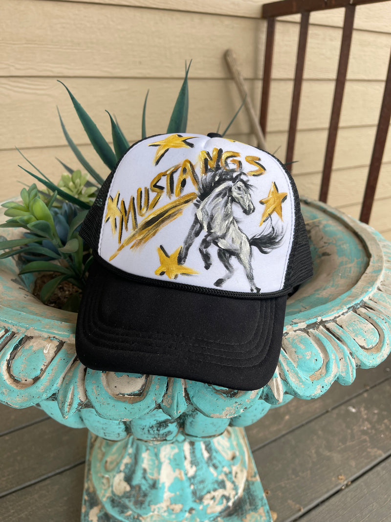 MUSTANGS Mascot Cap