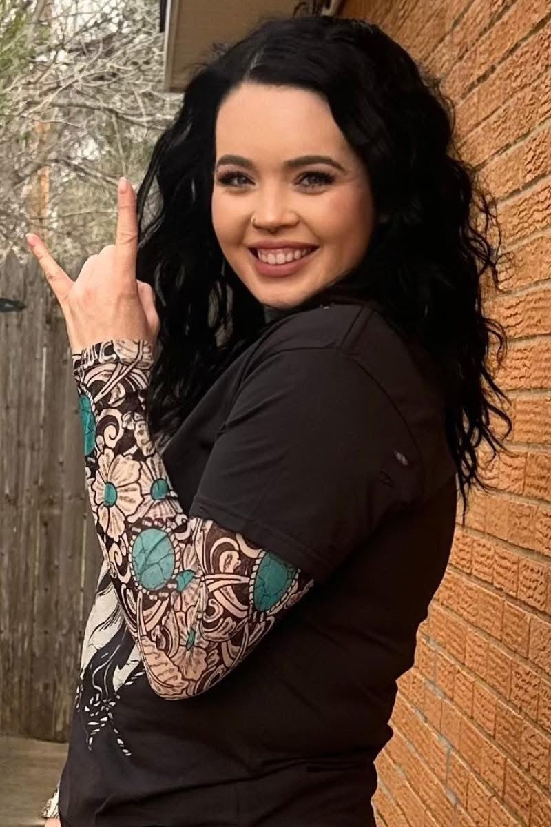 Tattoo on this Town Mesh Layering Top - Also in Plus Size