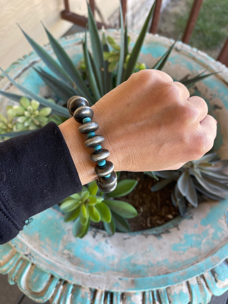 Gulfport Turquoise Stretch Bracelet