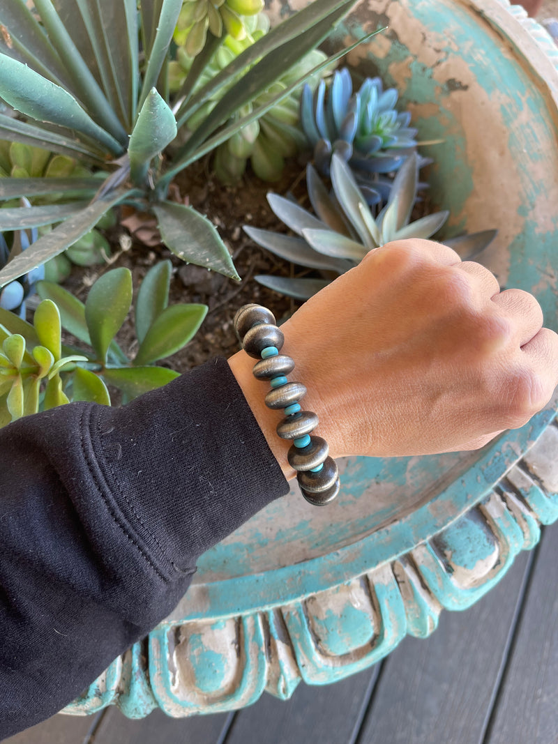 Gulfport Turquoise Stretch Bracelet