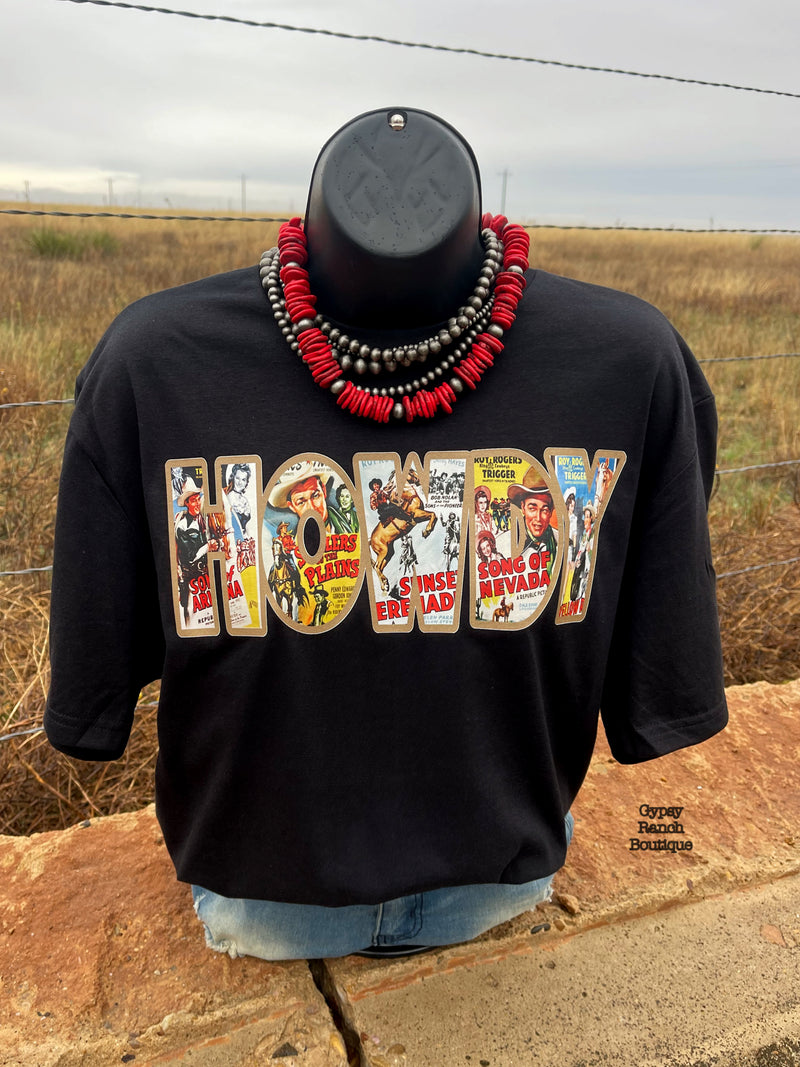 Howdy Old Timer Tee - Also in Plus Size