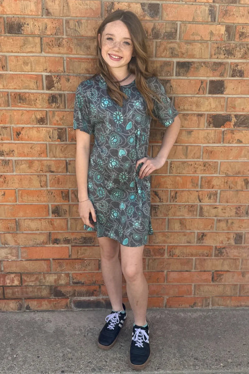 Kids Turquoise Dreams Dress