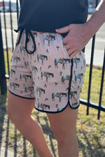 Longer Length Old Town Road Shorts - Also in Plus Size
