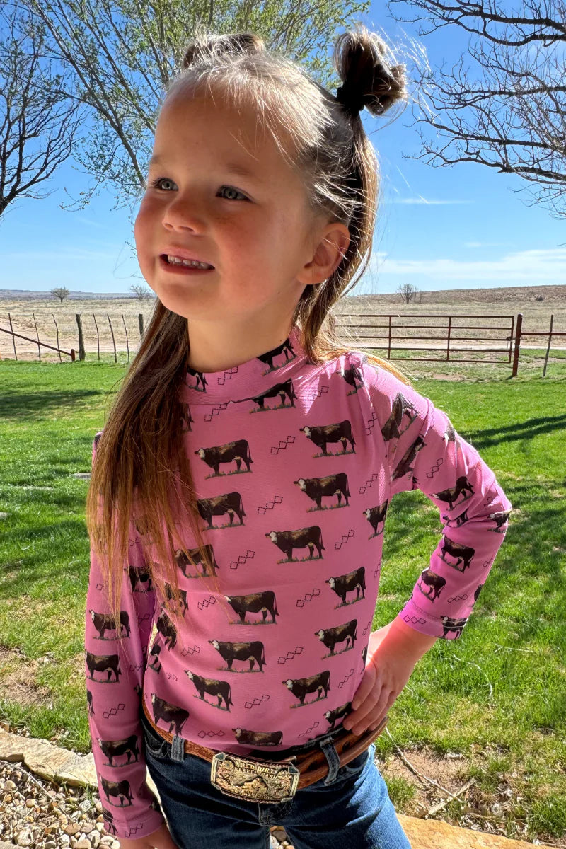Kids Til The Cows Come Home Mesh Top
