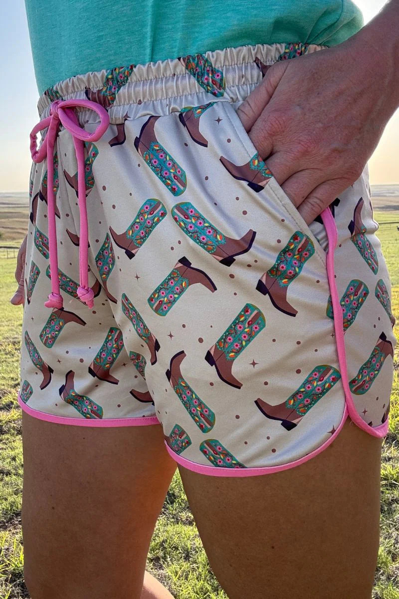 Better in Boots Shorts - Also in Plus Size