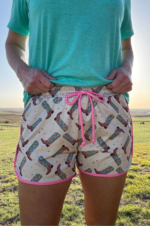 Better in Boots Shorts - Also in Plus Size