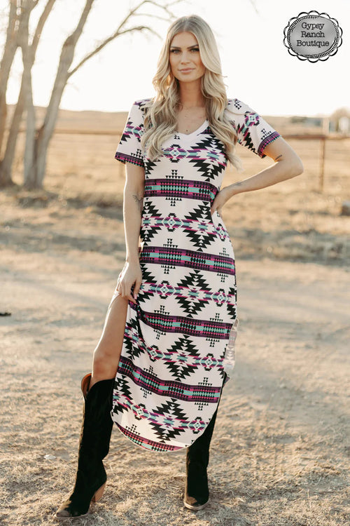 Outskirts of Montana Maxi Dress - Also in Plus Size