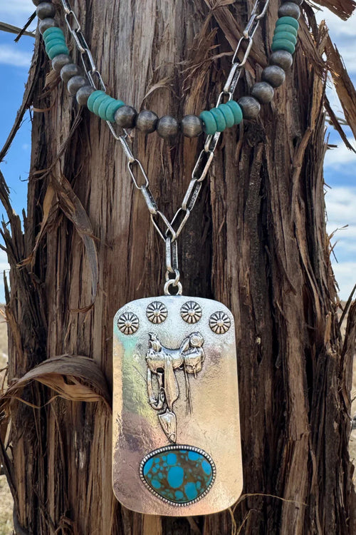 Saddle Up Necklace