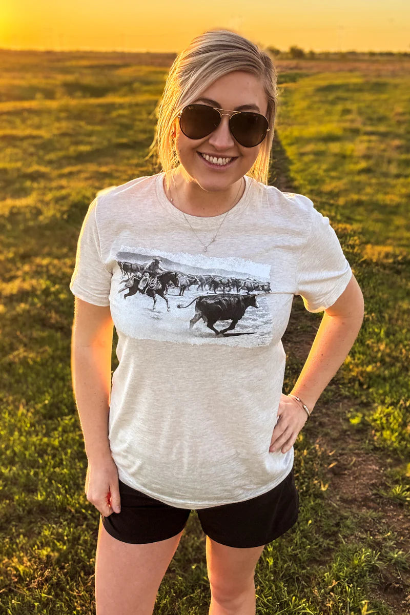 Cuttin’ the Baldy Top - Also in Plus Size