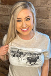 Cuttin’ the Baldy Top - Also in Plus Size