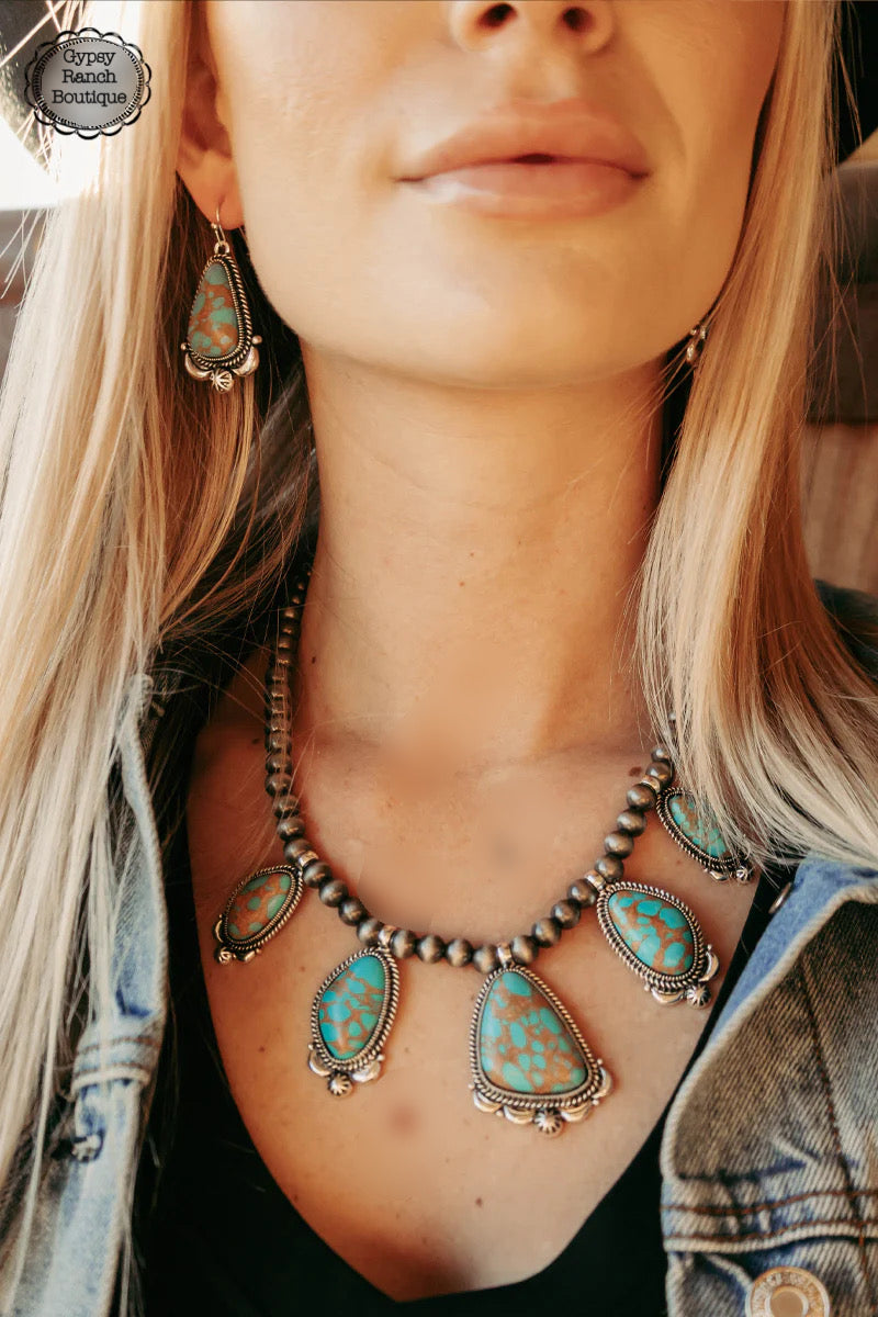 Aces Trail Turquoise Necklace