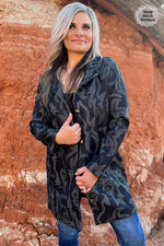 Midnight Rider Boot Stitch Blazer Jacket - Also in Plus Size