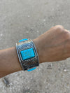 Kashlen Silver Turquoise Cuff