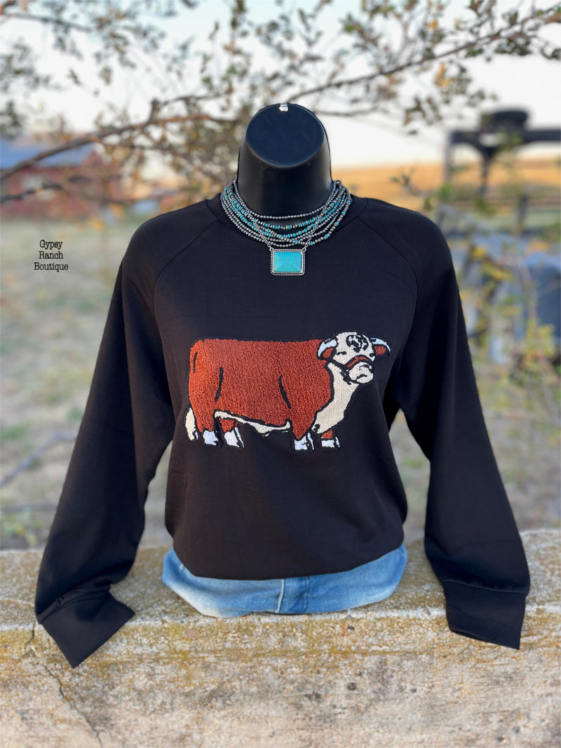 Hereford Embroidered Pullover Top - Also in Plus Size