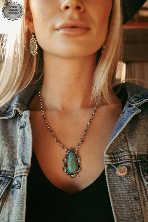 Sunset Stables Turquoise Necklace