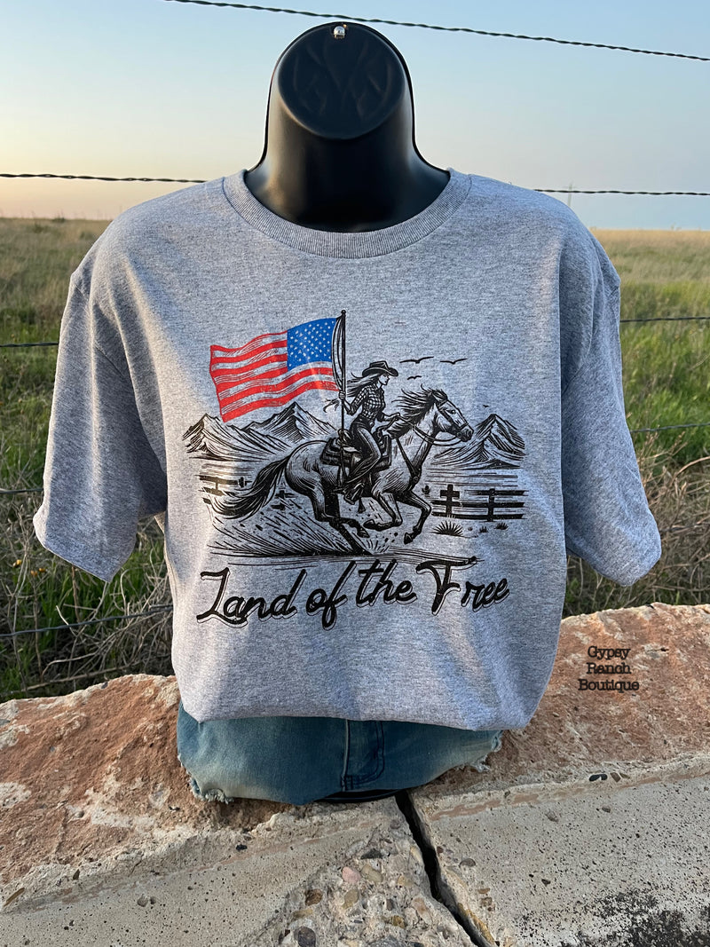 Land of the Free Tee - Also in Plus Size