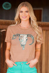 Dennison Ranch Steer Top - Also in Plus Size