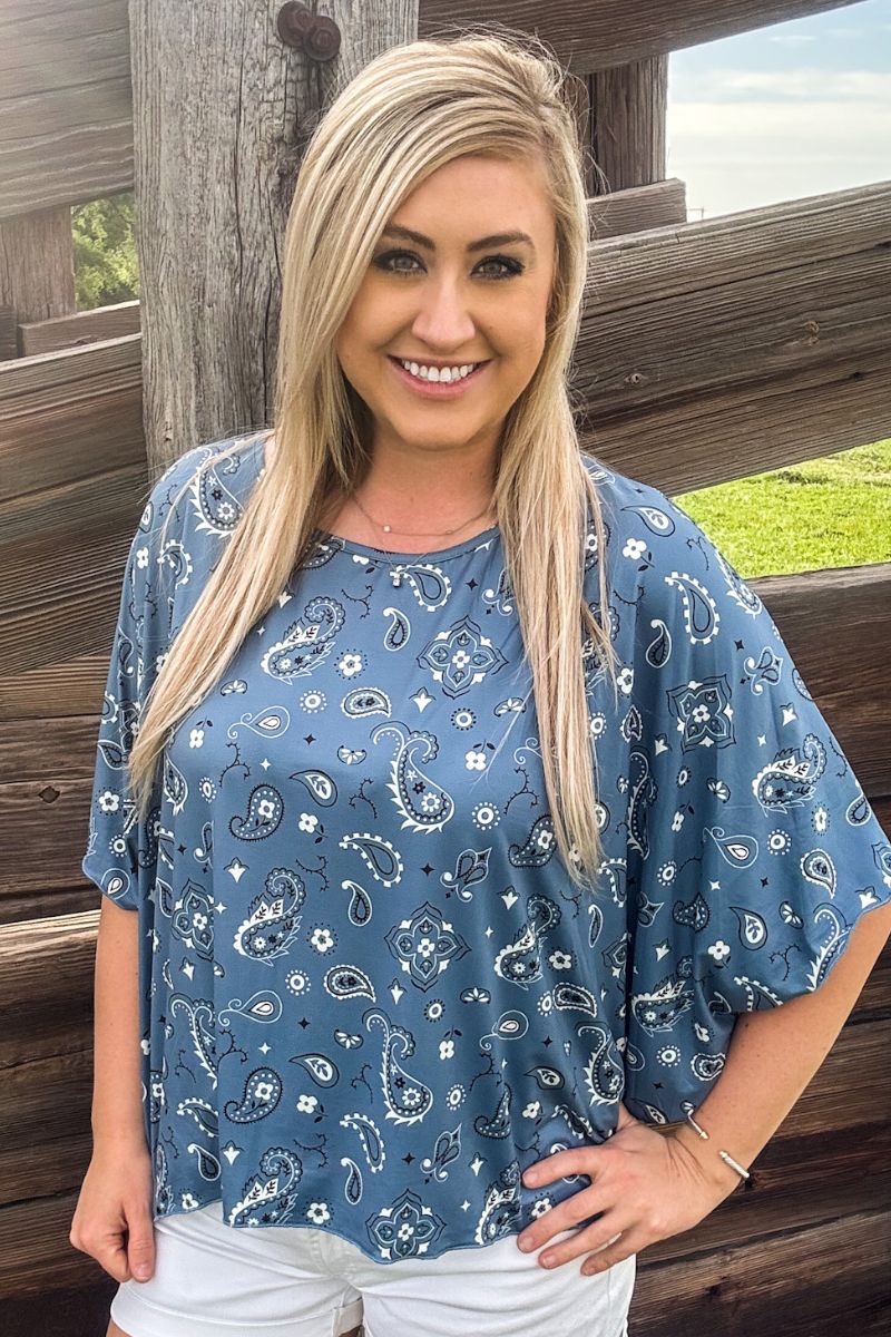 Pretty in Paisley Top - Also in Plus Size