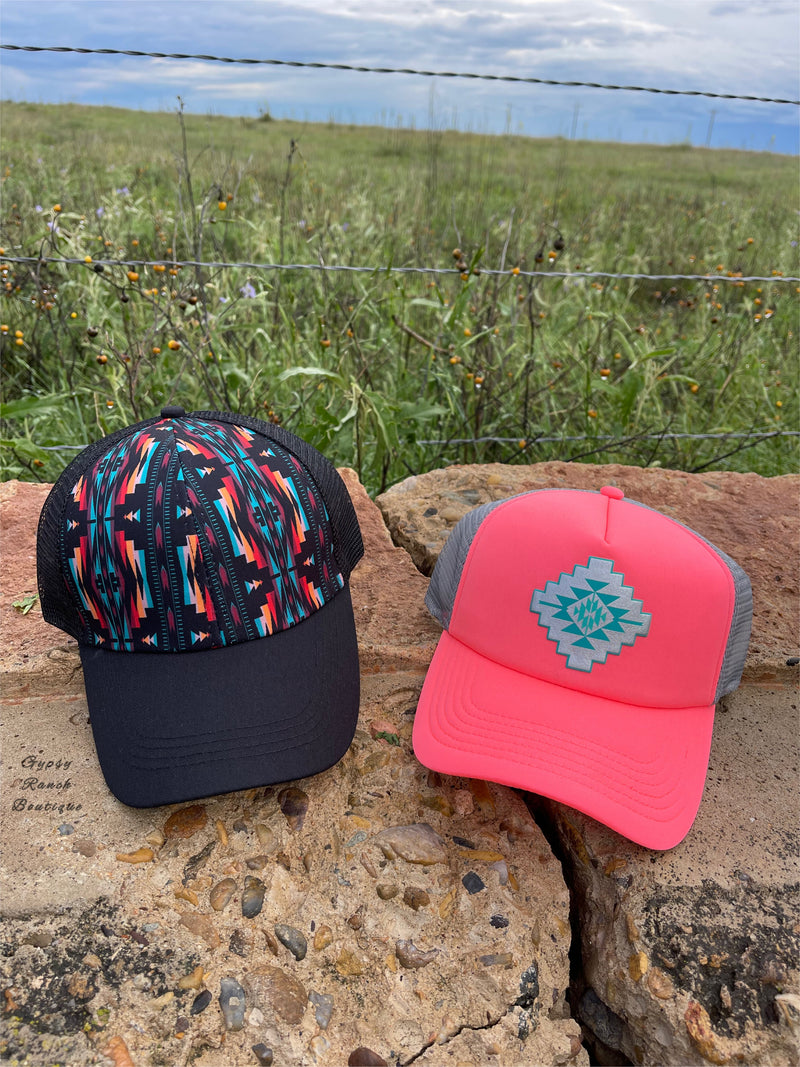 Highland Park Black Aztec Cap