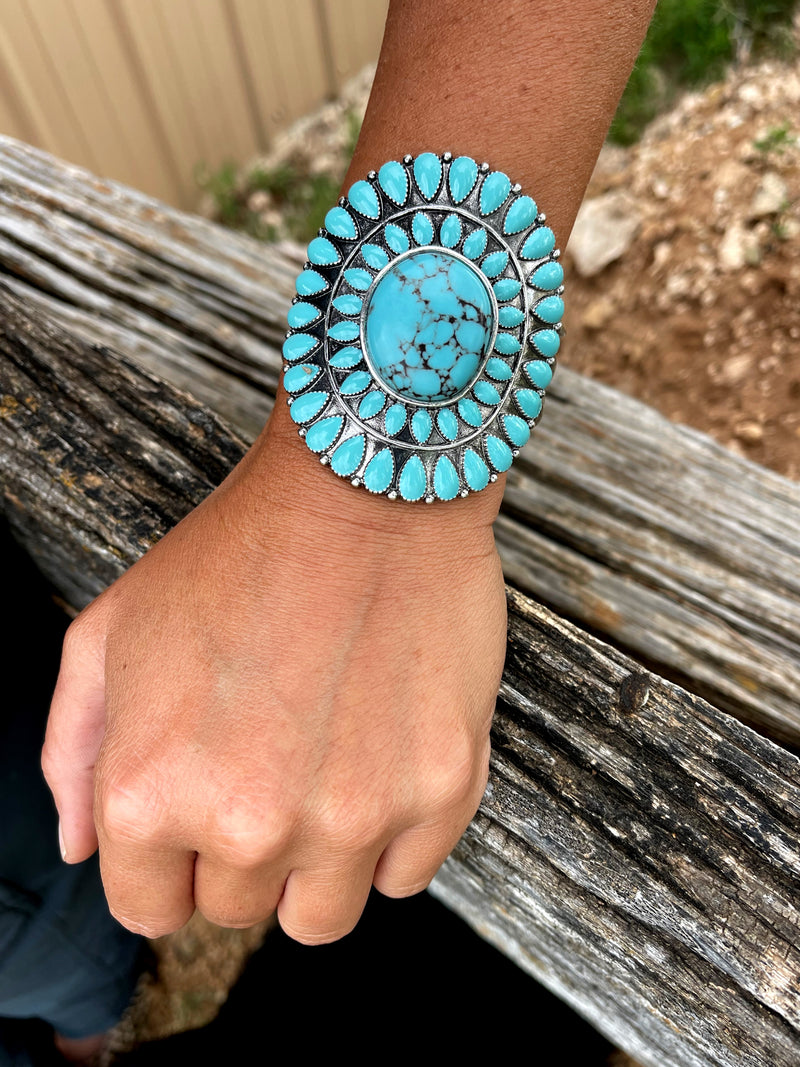 Range Riders Turquoise Cuff Bracelet