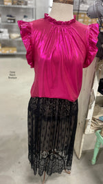 Lady in Lace Black Skirt