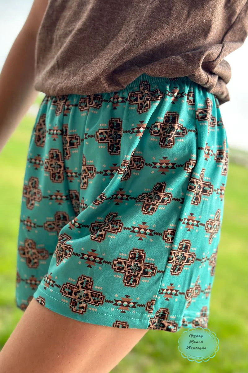 On the Border Cross Shorts - Kids
