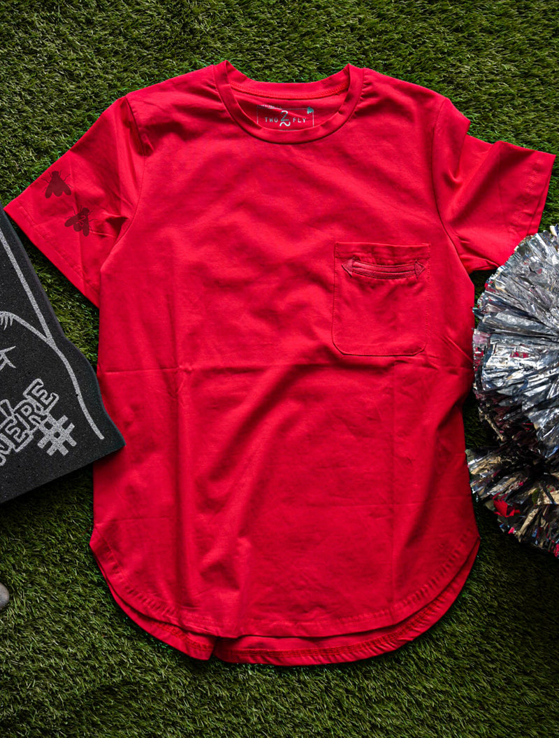 Showdown Red Game Day Top - Also in Plus Size