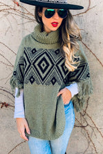 Carbon Aztec Top - Also in Plus Size