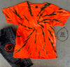 Orange & Black Twist Tee  Kids & Adults - Also in Plus Size