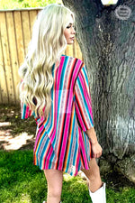 Rexberg Serape Kimono Caridgan - Also in Plus Size