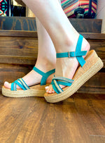 Temple Turquoise Sandals