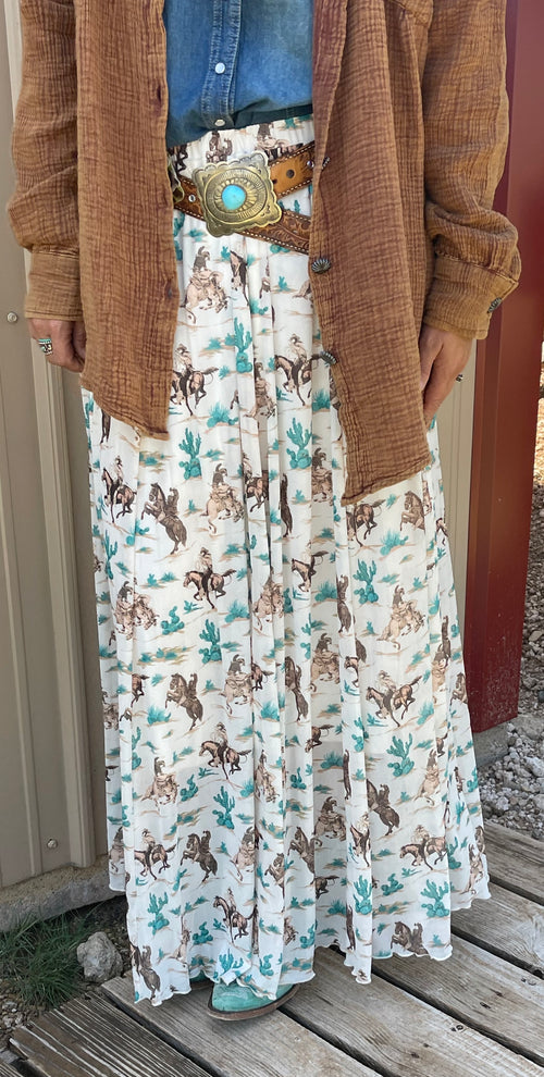 The Stockyards Skirt - Also in Plus Size