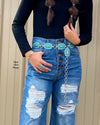 Portales Turquoise Concho Belt