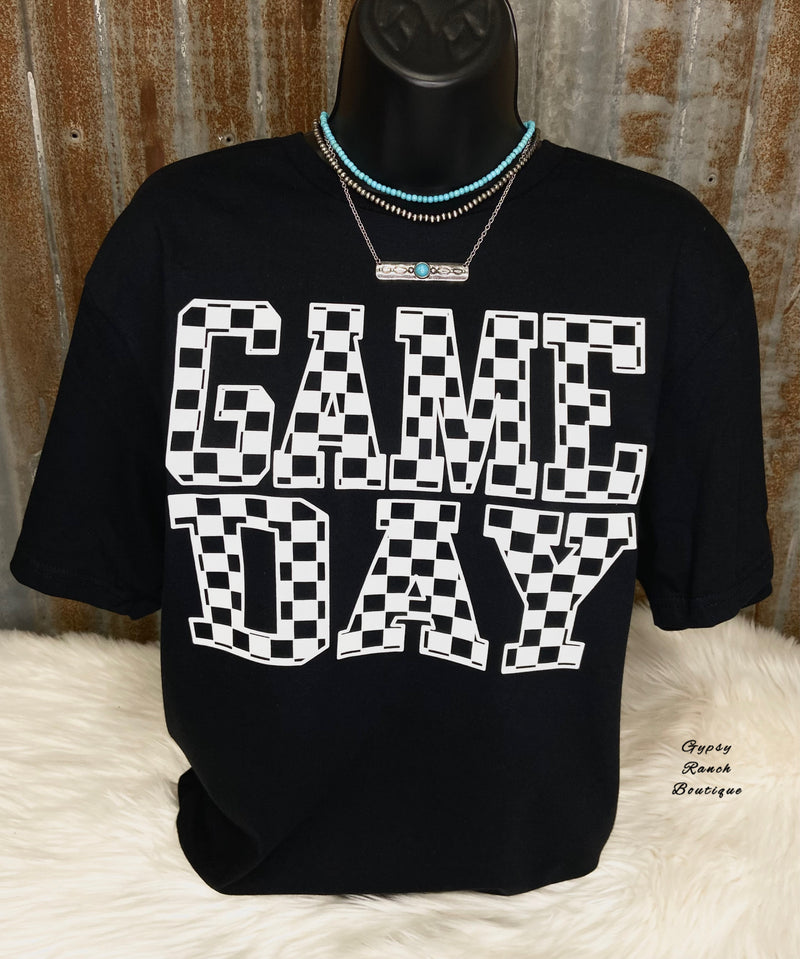 Game Day Check Tee - Also in Plus Size