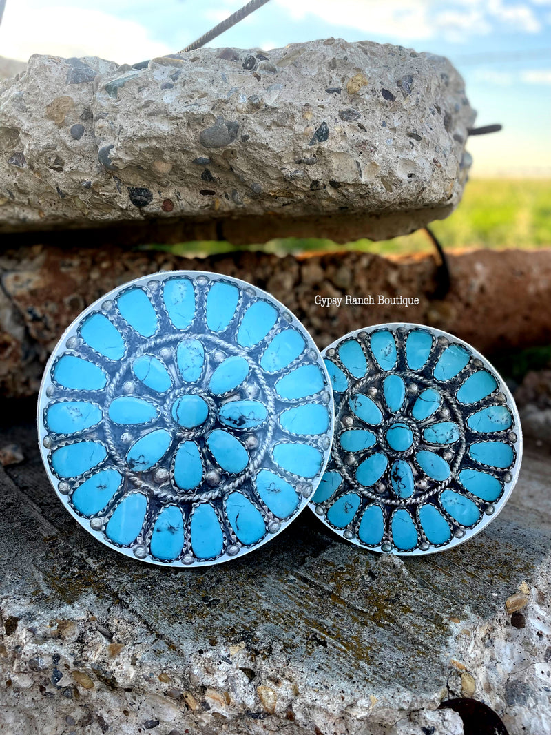 Turquoise Squash Blossom Party Plates