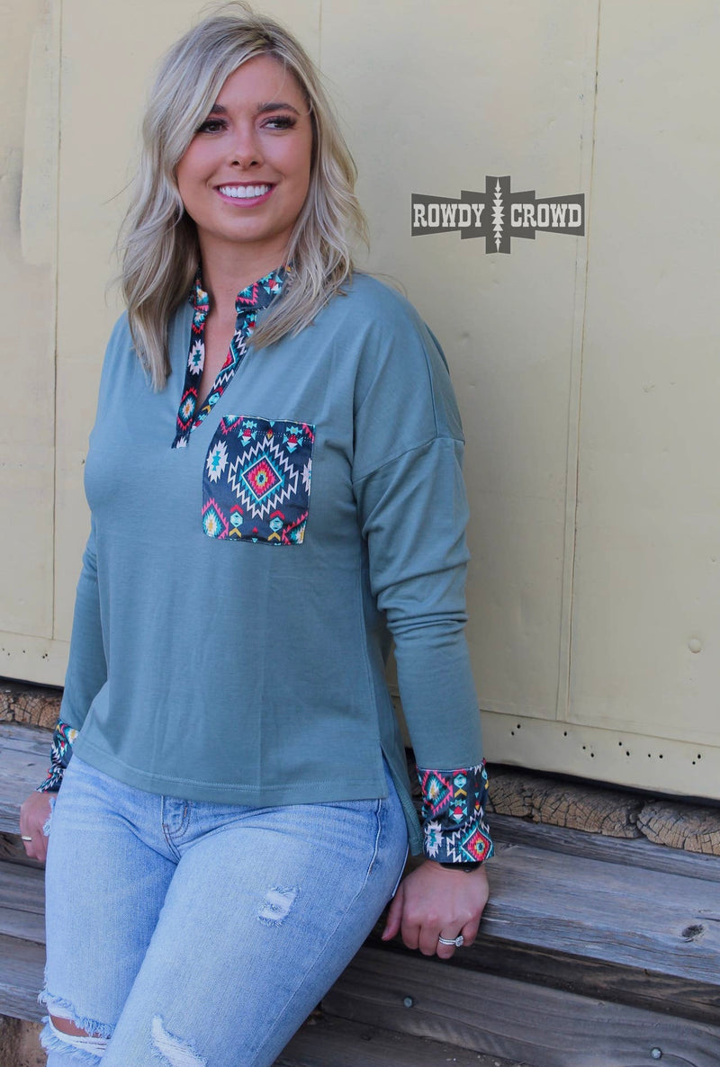 Honey Creek Aztec Top - Also in Plus Size