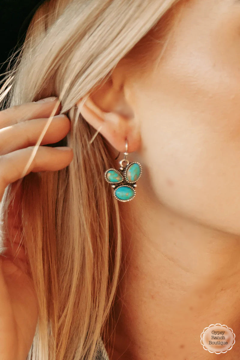 Kingsville Turquoise Earrings