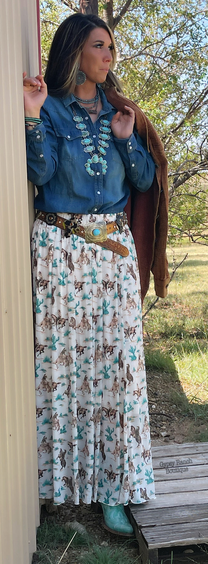 The Stockyards Skirt - Also in Plus Size