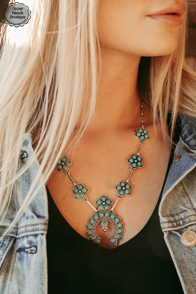 Ceeli Turquoise Squash Necklace