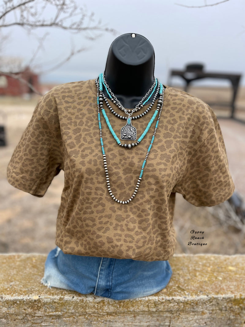 Rush Leopard Tee - Also in Plus Size