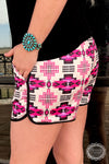 Old Flame Cross Shorts - Also in Plus Size