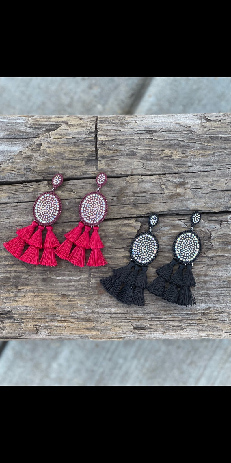 Flirting With Fashion Tassel Earrings