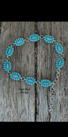 Portales Turquoise Concho Belt