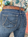 Texico Hills Tooled Buckstitch Belt & Buckle