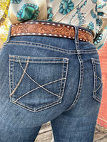 Texico Hills Tooled Buckstitch Belt & Buckle