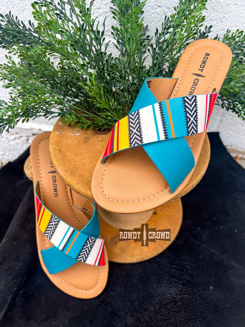Crossroads Serape Sandals