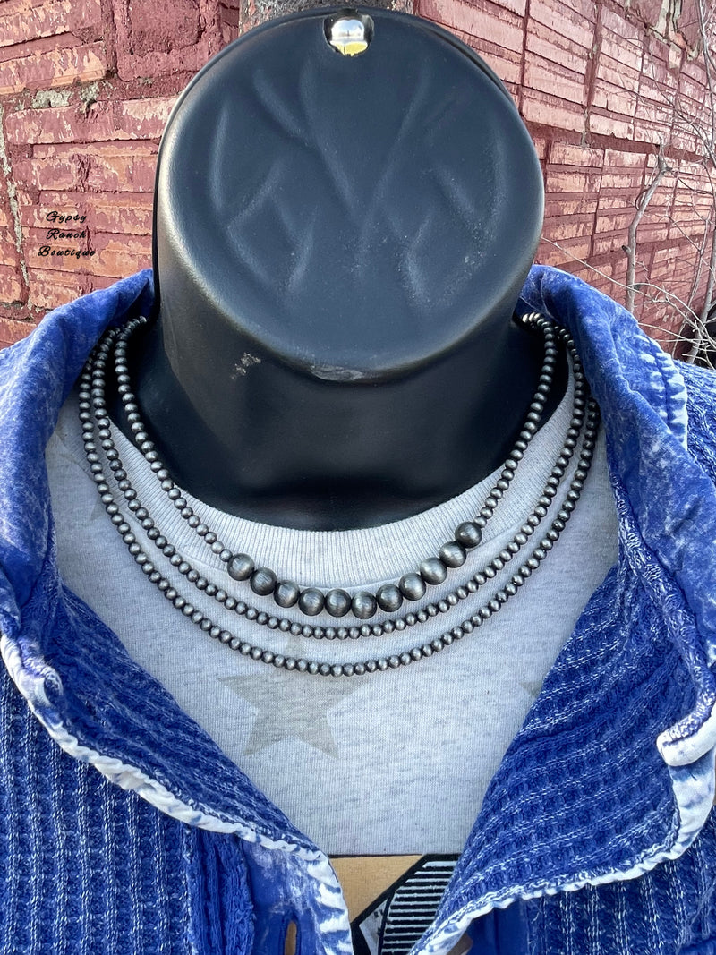 Rance Navajo Pearl Layered Necklace