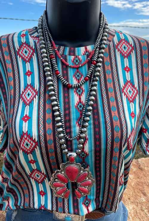 Roanoke Red Necklaces